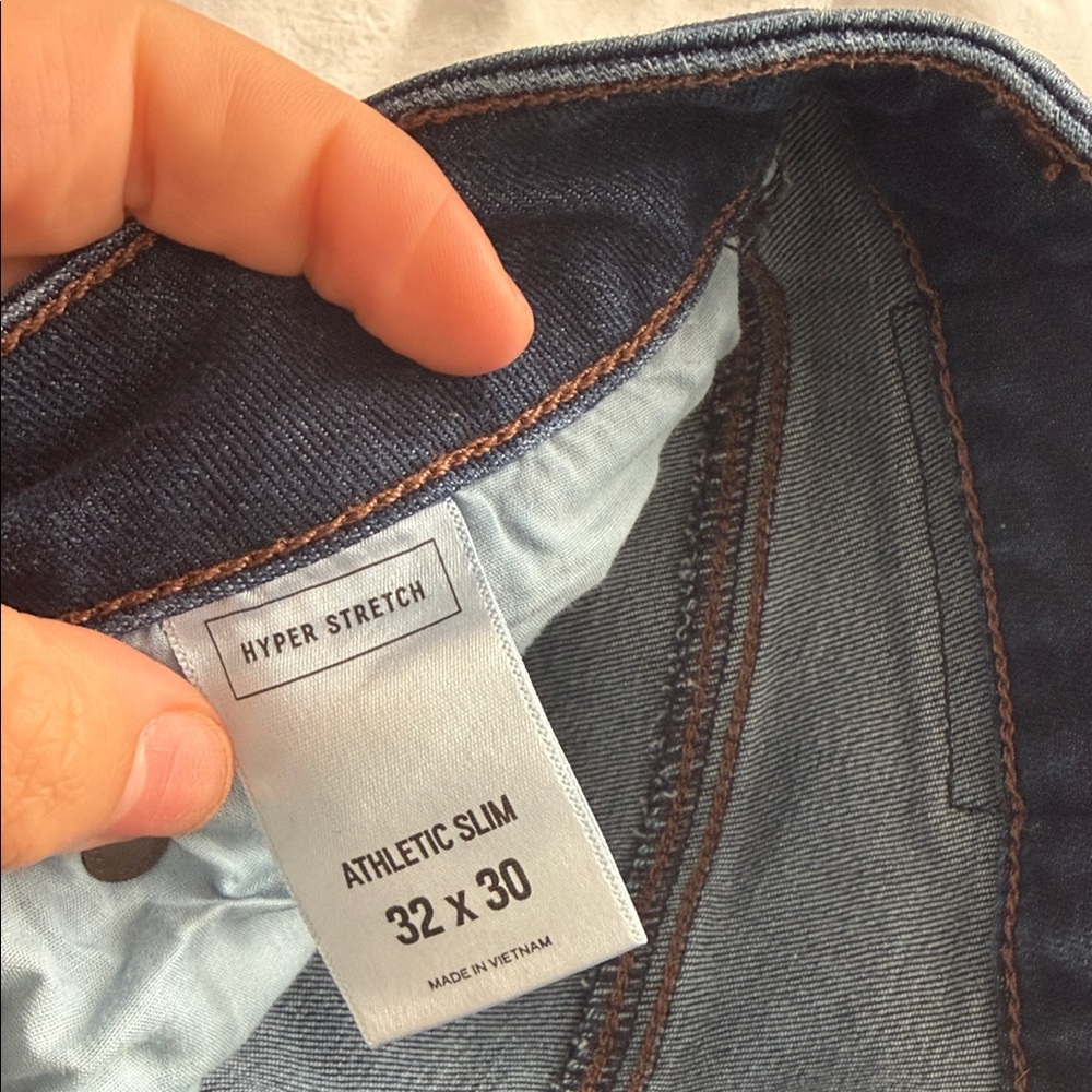 Express Dark Blue Slim Jeans - Picture 5 of 6